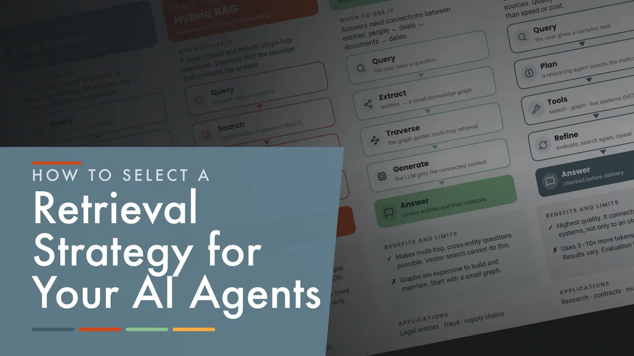 How to Select a Retrieval Strategy for Your AI Agents blog post