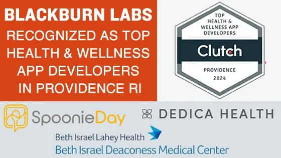 Cover for Clutch Names Blackburn Labs Top Health/Wellness App Developers