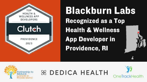 Cover for Blackburn Labs: Recognized as a Top Health and Wellness App Developer in Providence