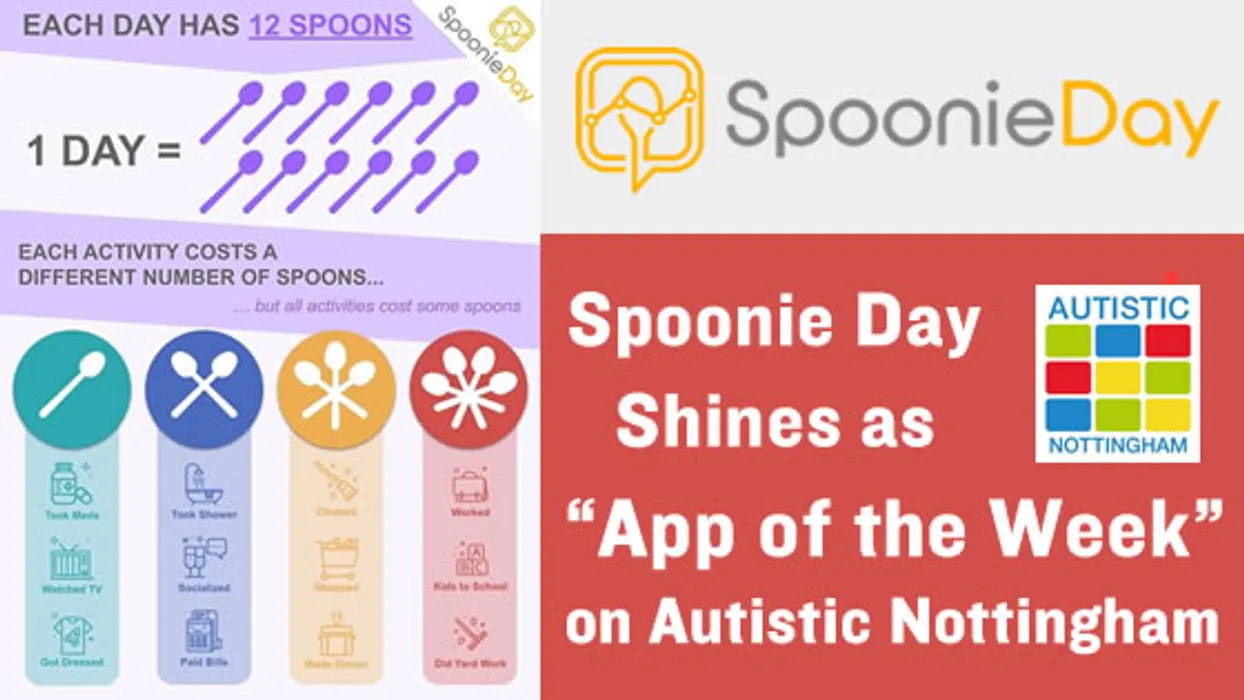 Spoonie Day Shines as "App of the Week" on Autistic Nottingham blog post