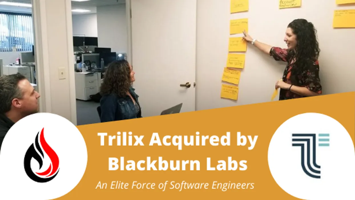 Trilix Acquired by Blackburn Labs: An Elite Force of Software Engineers blog post