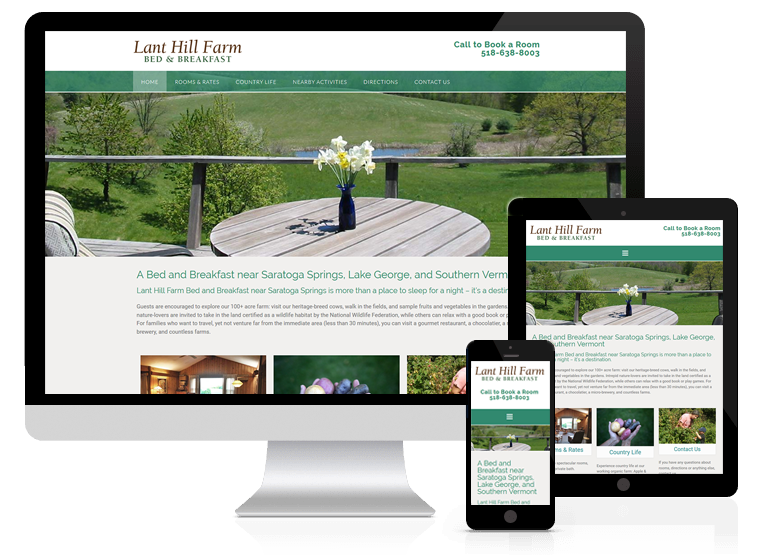 Website Design for B&Bs